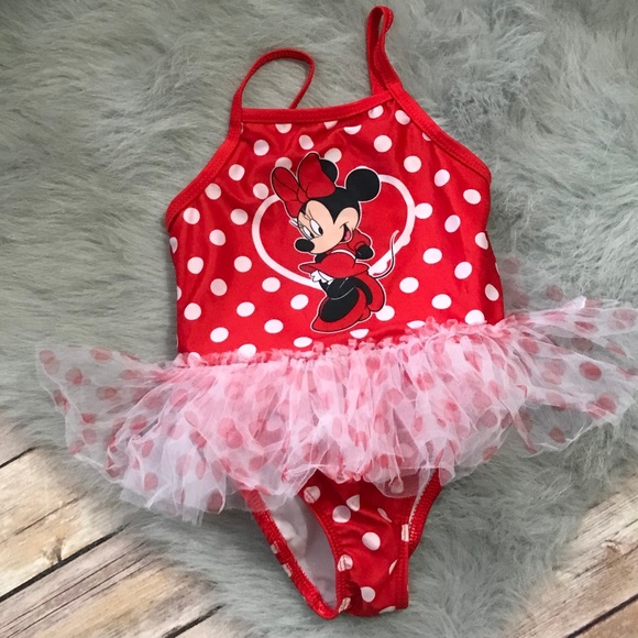 minnie mouse bathing suit 3t